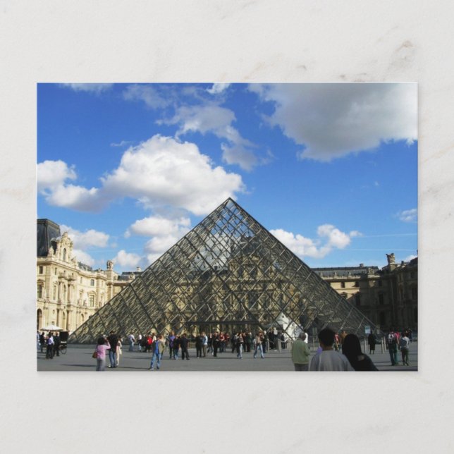 The Louvre Postcard (Front)