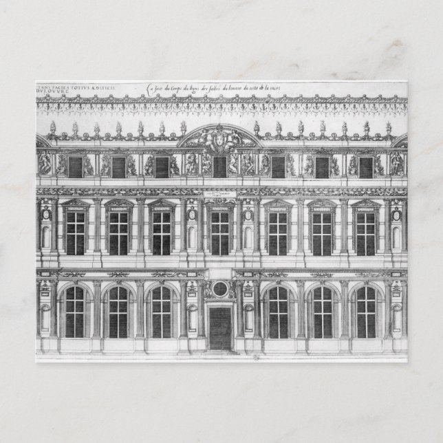 The Louvre Postcard (Front)