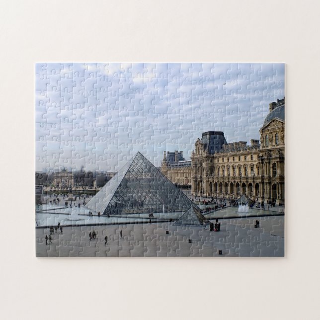 The Louvre Pyramid - Jigsaw Puzzle (Horizontal)