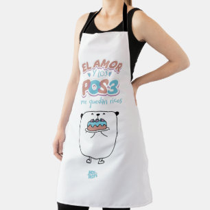 The love and the desserts apron