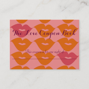 The Love Coupon Book