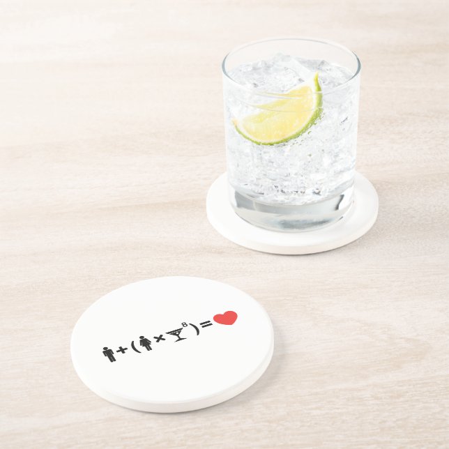 The Love Equation for Women Coaster (Side)