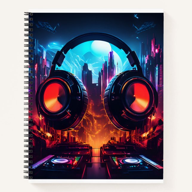 The love for music notebook (Front)