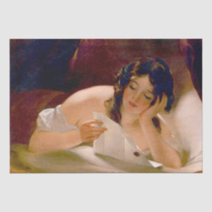 The Love Letter (by Thomas Sully) Tissue Paper