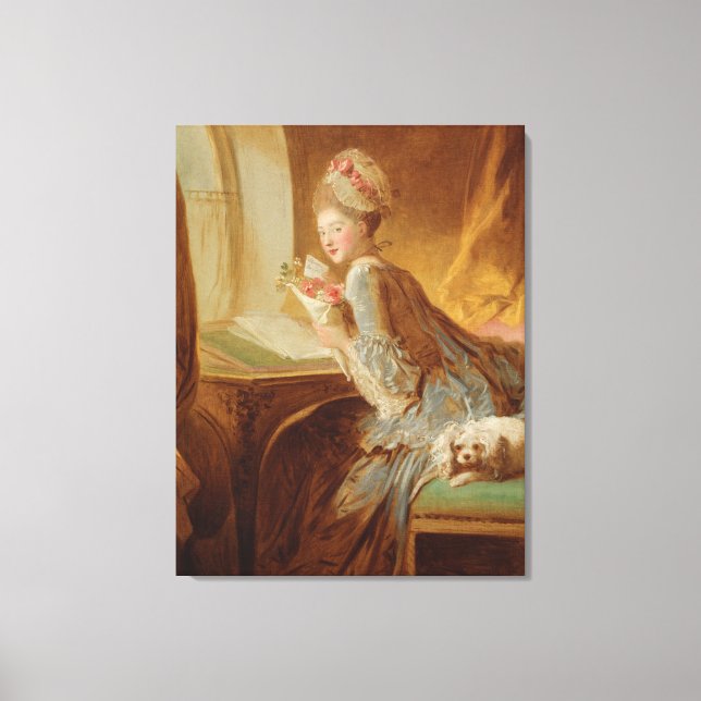 The Love Letter Canvas Print (Front)