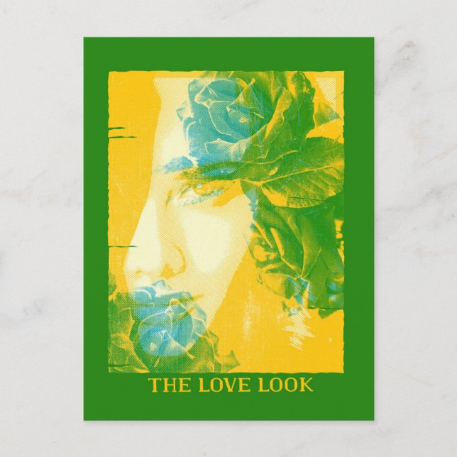 The Love Look Collage Postcard (Front)