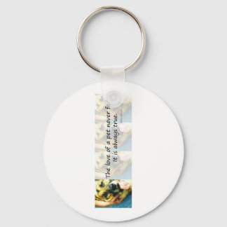 The Love of a Pet Key Ring