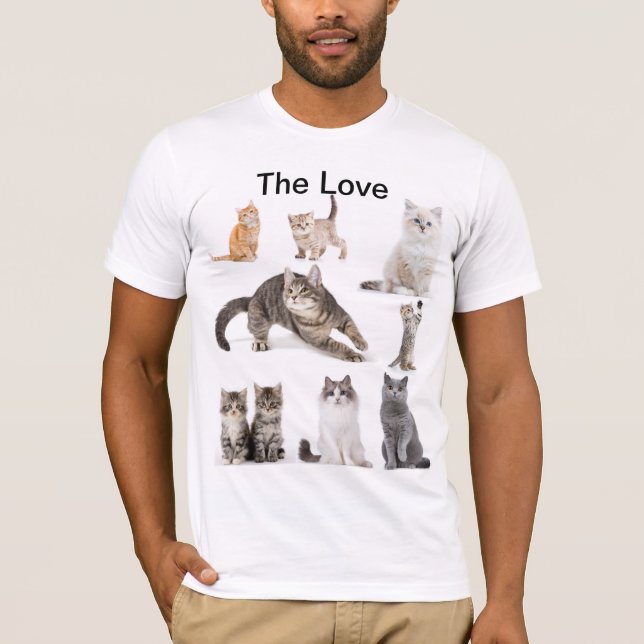 The Love of Cats T-Shirt (Front)