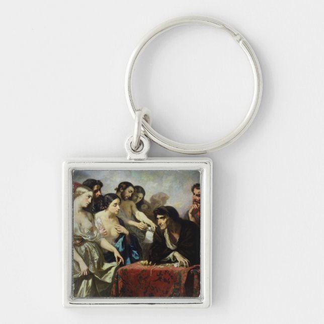 The Love of Gold, 1844 Key Ring (Front)