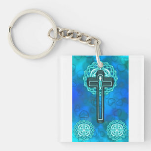 The love of Jesus is your protection Key Ring