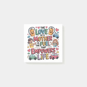 The Love Of Mother Is The Fuel That Empowers Life Post-it Notes