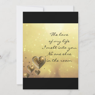 The Love Of My Life Greeting Card
