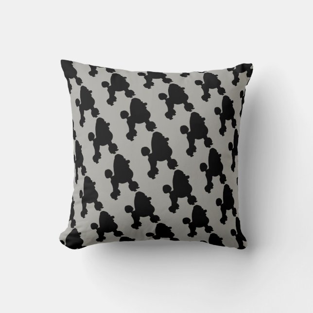 The Love of Poodles Pillow (Front)