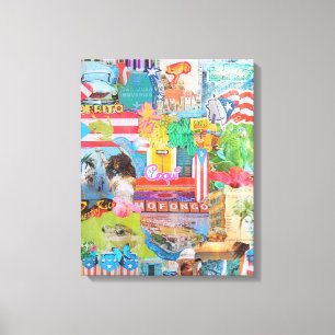 The Love of Puerto Rico Canvas Print