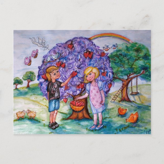 The Love Pickers Postcard (Front)