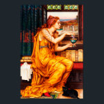The Love Potion by Evelyn de Morgan Poster<br><div class="desc">Artist: Evelyn de Morgan.
Date: 1903.</div>
