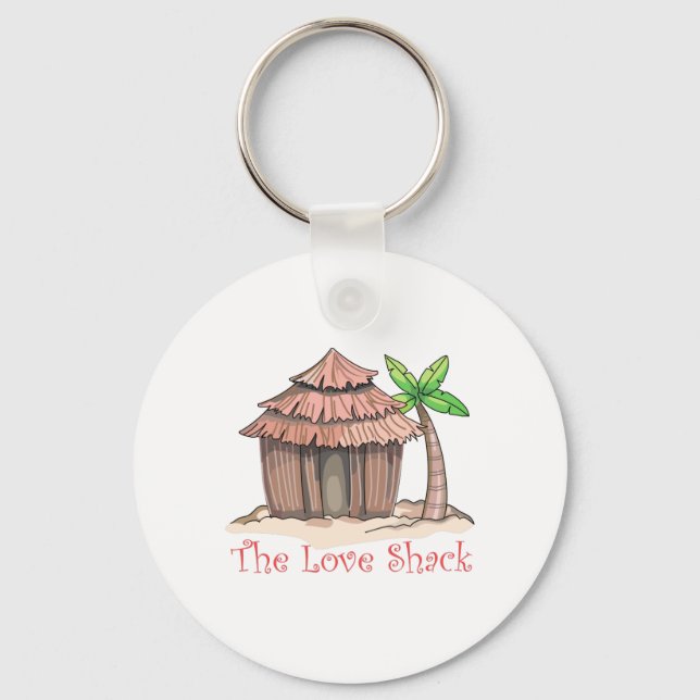 The Love Shack Key Ring (Front)