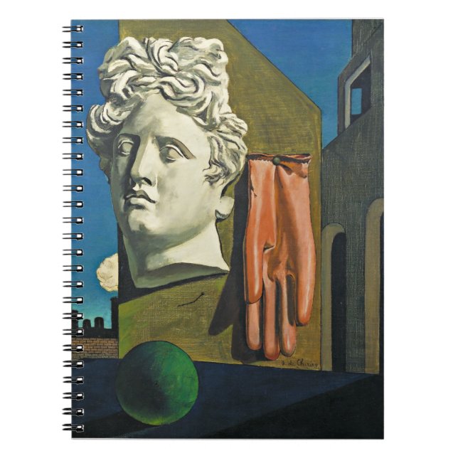 The Love Song | Giorgio de Chirico | Notebook (Front)