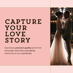 The "Love Story" Premium Enlargement Custom Photo Print