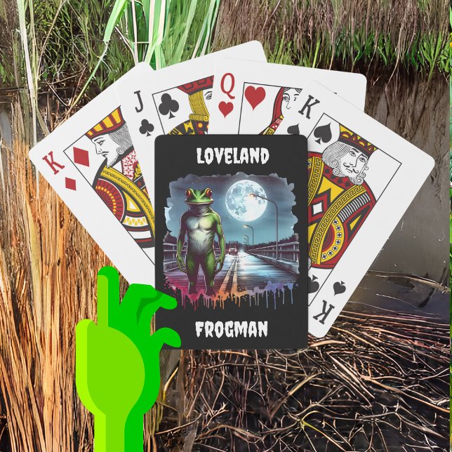 The Loveland Frogman | Ohio Cryptid Playing Cards (Creator Uploaded)