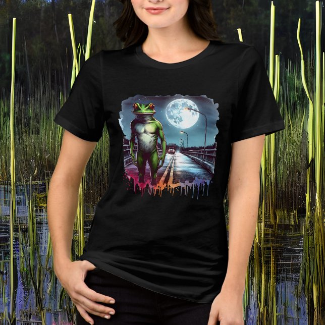 The Loveland Frogman | Ohio Cryptid Tri-Blend Shirt (Creator Uploaded)