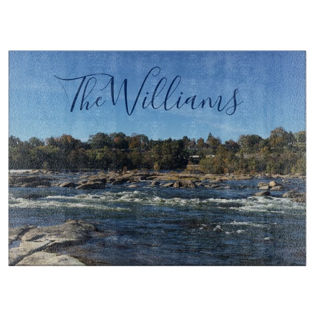 The Lovely James River Cutting Board (Front)