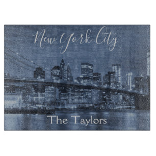 The Lovely New York City Skyline Cutting Board