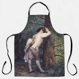 The Lover in the Woods (Scene of Romantic Love) Apron