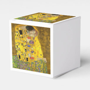 The Lovers Kiss Fine Art Acrylic Painting Favour Box