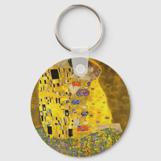 The Lovers Kiss Fine Art Acrylic Painting Key Ring