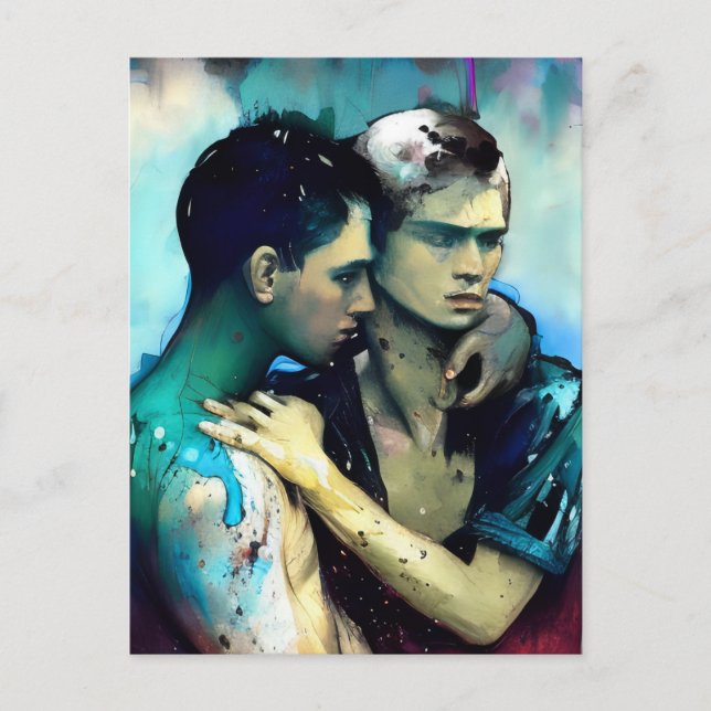 The Lovers Postcard (Front)