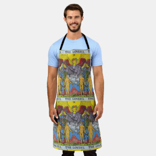 The Lovers Tarot Card Tarots Reading Apron