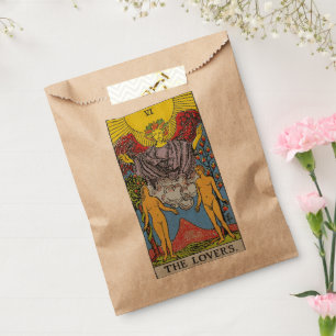 The Lovers Tarot Card Tarots Reading Favour Bags