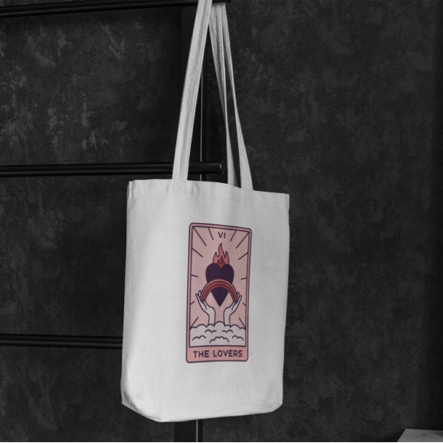 The Lovers Tarot Card Tote Bag   (Creator Uploaded)