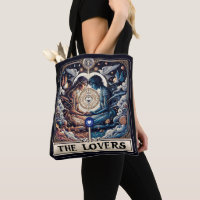 THE LOVERS Tarot Celestial Man & Woman Soulmates