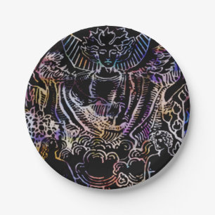The Lovers Tarot Party Paper Plate