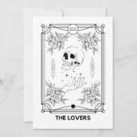 The Lovers Tarot Wedding Invitation