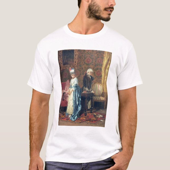 The Lovers' Tiff, 1872 (oil on panel) T-Shirt (Front)