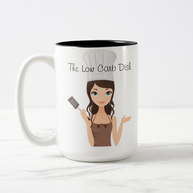 The Low Carb Dish Coffee Mug (Left)