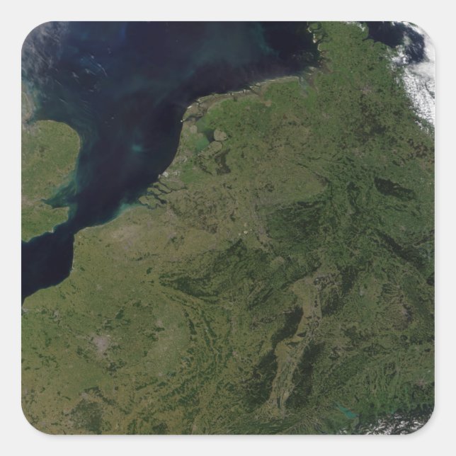 The Low Countries Square Sticker (Front)