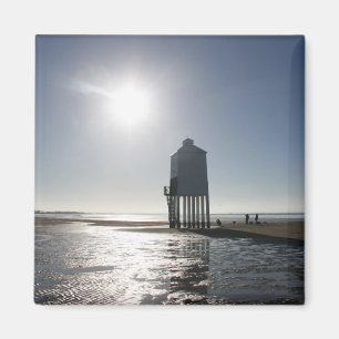 The Low Lighthouse, Burnham on Sea, Somerset, UK Magnet