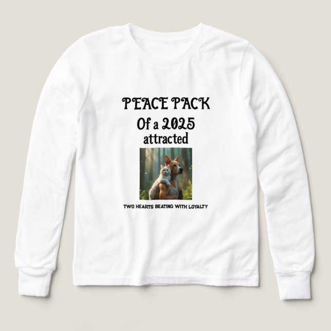 The loyal duo T-shirt (Design Front)