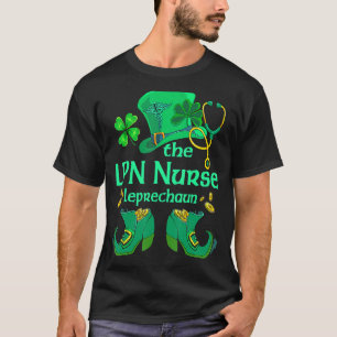 The Lpn Nurse Leprechaun St Patricks Day Tees Sham