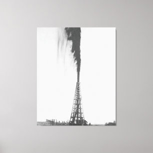 The Lucas Gusher Canvas Print