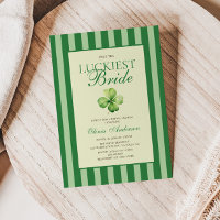 The Luckiest Bride Bridal Shower Invitation