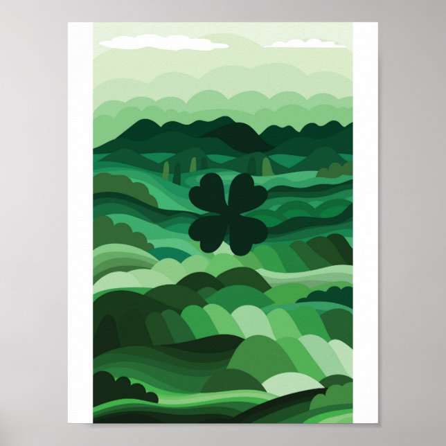 The Luckiest Clover Poster (Front)
