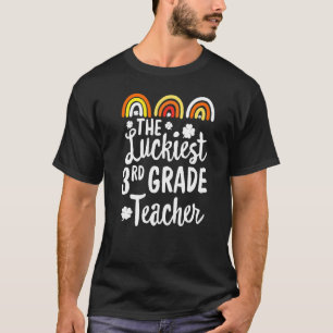 The Luckiest First 3rd Grade Teacher St Patrick's T-Shirt