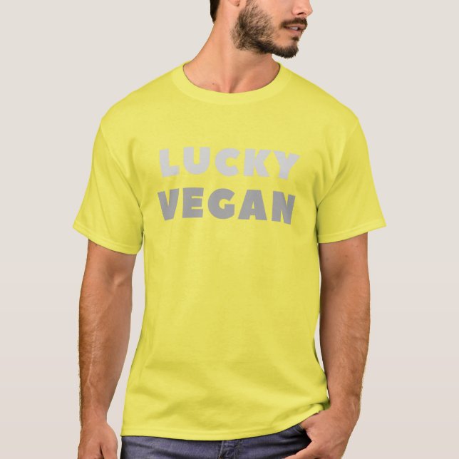 The Lucky Vegan T-Shirt (Front)