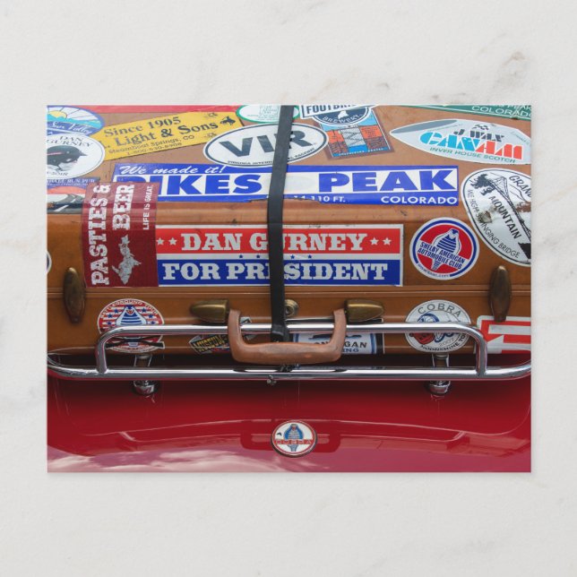 The Luggage Is Loaded Postcard (Front)