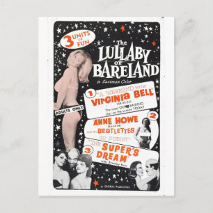 THE LULLABY OF BARELAND POSTCARD